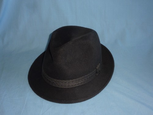 Vintage mens trilby hat - trilby,