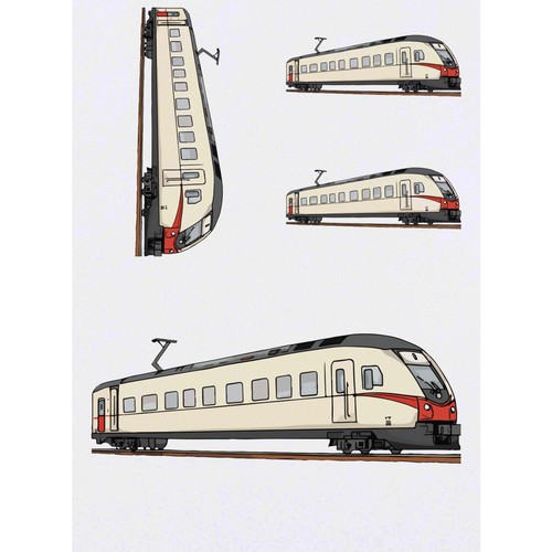 Modern tram temporary - 'modern, tram'