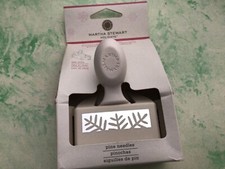 New & BOXED Martha Stewart Christmas Pine Needles border edge Trim Punch