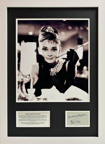 Audrey hepburn signed - hepburn, &