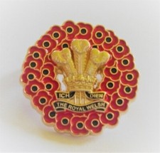 Royal Welsh Remembrance Poppy