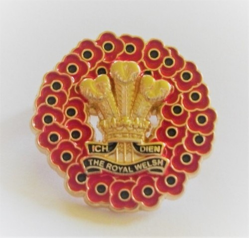 Royal welsh remembrance - royal, poppy