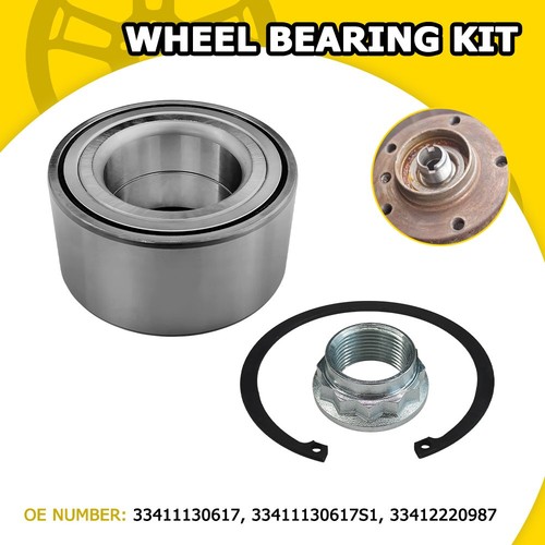 Rear wheel bearing hub nut - rear,