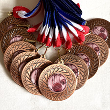 10 Cricket Medals & Ribbons