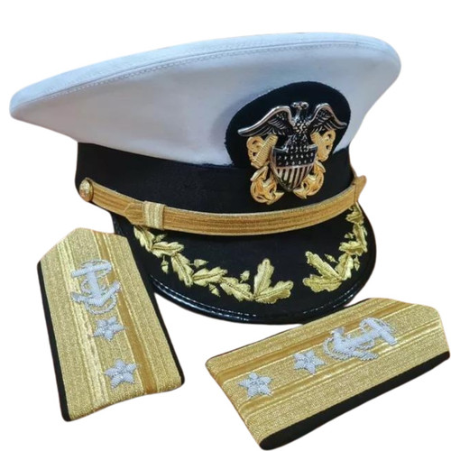 Navy officer visor cap - us, –