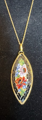 Vintage italian micro mosaic - italian,
