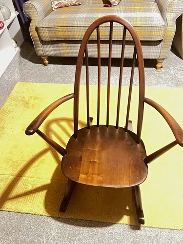 Ercol rocking chair with - ercol,