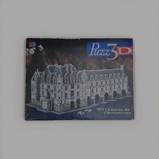 MB 3D PUZZLE CHATEAU DE CHENONCEAU 806 PIECES EXTRA CHALLENGING JIGSAW 