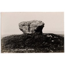 STUDLAND Dorset The Agglestone RP Postcard #252, Unposted