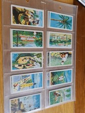 Island Of Ceylon 24 Vintage Pictorial Collector Cards.1955. Ceylon Tea Centre