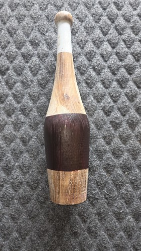 Vintage wooden indian club - vintage,