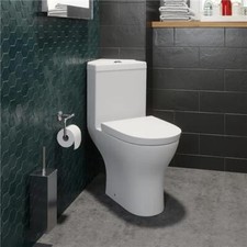 Close Coupled Corner Toilet