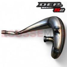 YAMAHA YZ250 DEP BARE METAL STEEL FRONT HEADER PIPE EXHAUST 1999-2025