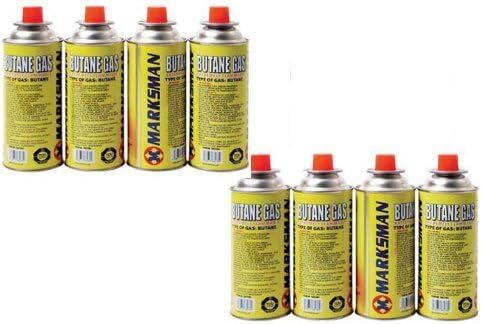 Butane gas canisters for - 8x,
