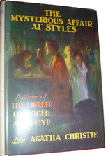 Agatha Christie HC DJ 1920 The Mysterious Affair At Styles 1st Edition VG