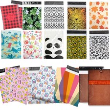 Mailing Bags Mailers Designer Printed Envelope Shipping Parcels 10x13'' 25x33cm