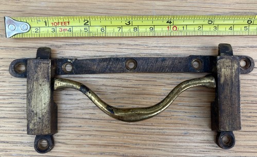 Antique double latch - pull, for