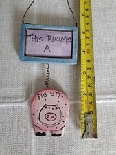 This Room is a Pig Sty  - Funny Home Sign Wooden