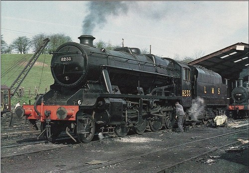 Railway postcard lms - railway, 8f