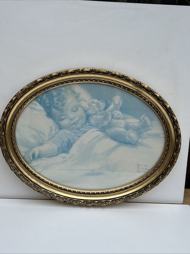 Vtg 1985 framed print - vtg,
