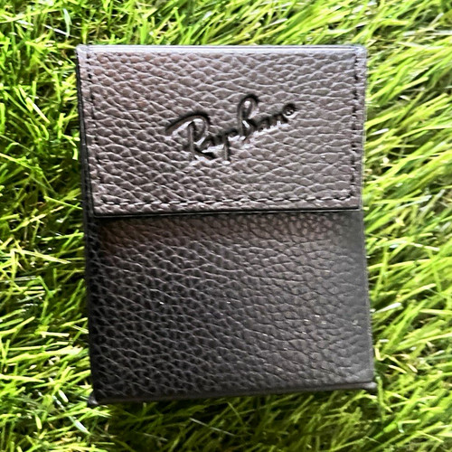 Ray ban black - black, leather
