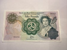 Isle Of Man £50 Banknote