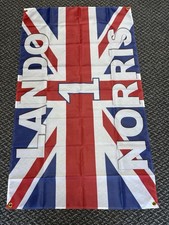 LANDO NORRIS McLAREN F1 FLAG