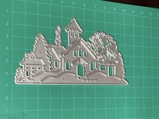 Church Houses And Trees