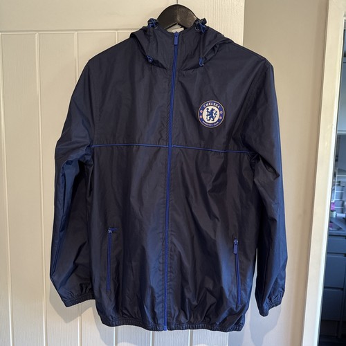 Chelsea men navy hooded - fc,