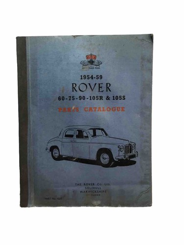 Rover 1954 1959 spare parts - 60, 1954-1959
