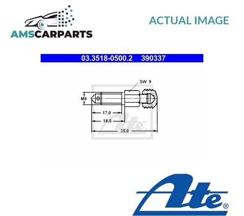Breather screw valve - breather,