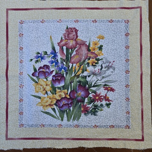 Vintage floral cotton - vintage,