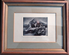 Frame and Glazed Signed Scottish Artist Limited Edition Molly Bullick Printmaker