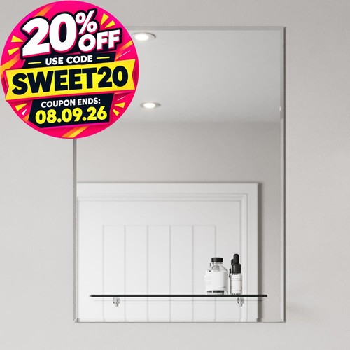 Plain bathroom mirror large - plain,