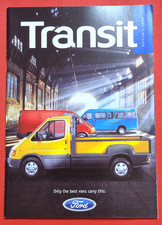1997 FORD TRANSIT RANGE Sales Brochure - Vans Buses Tourneo Flareside SVO MINT