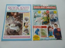 XMAS KNITTING PATTERNS - TOYS/MITTENS/JUMPER & MORE - MAGAZINE SUPPLEMENTS
