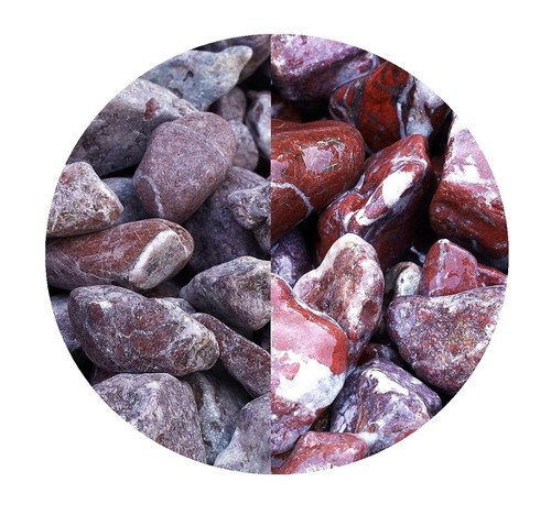 Decorative coloured stones - coloured,