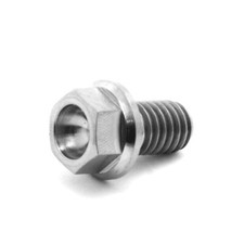 m7 x 10 Titanium Hex Flange
