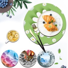 Printed Leather Placemats