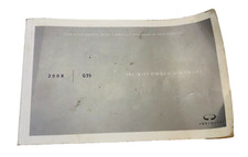 2008 Infiniti G35 Owners Car