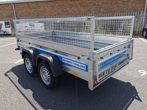 Car trailer twin axle 8ft - car,