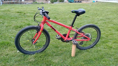 Kids frog bike red - 52,