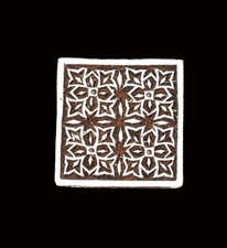 Indian Wood Printing Block -