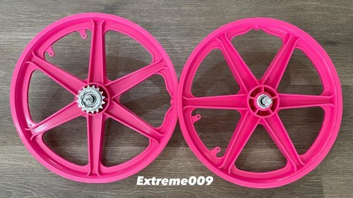 Bicycle pink mag wheels - pink,
