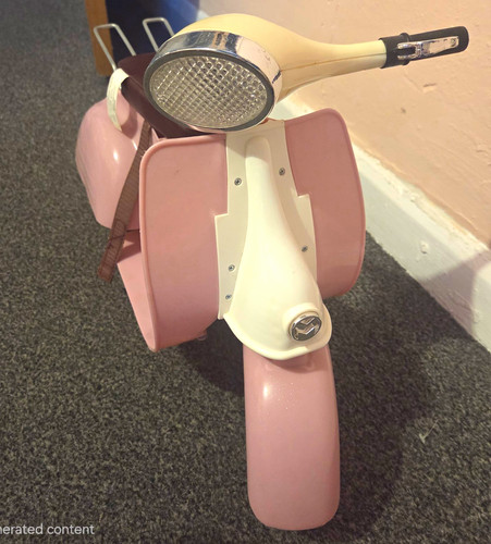 Pink white doll - pink,
