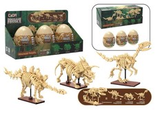 CaDA Tray of 3 Dinosaur Eggs