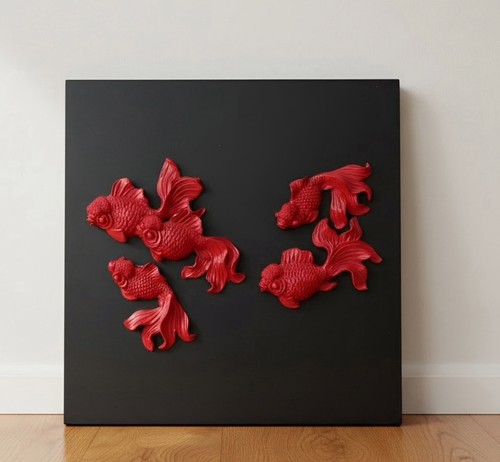 Fantail goldfish art a - fantail,