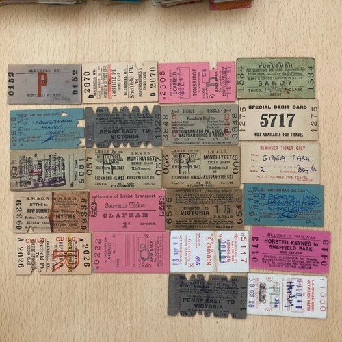 Railway tickets 22 x - railway., (.