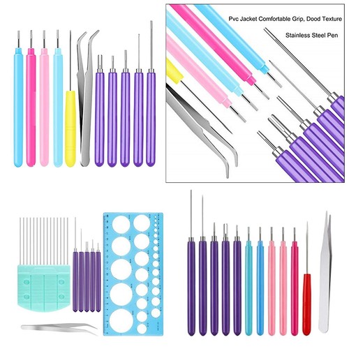 Paper quilling tools slotted - paper,