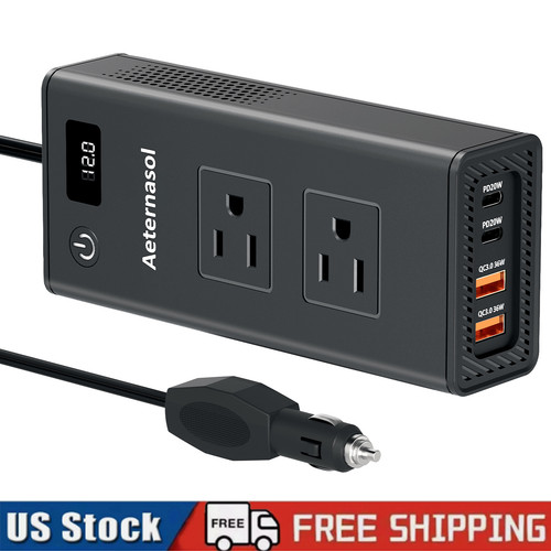 200w car power inverter - inverter, 12v